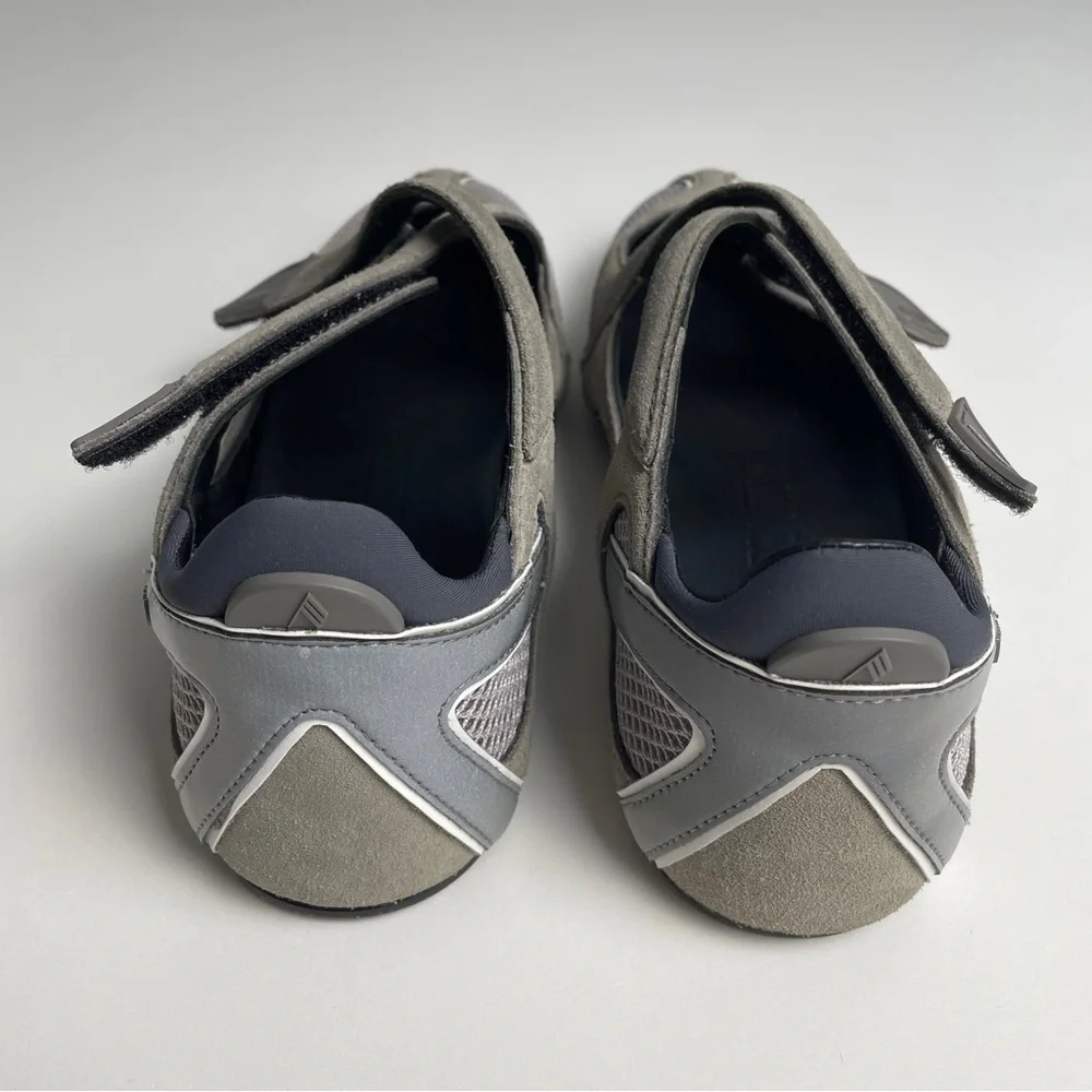 The Attico Floor01 Nomad Ballerina Flat Grey 39 - Picture 7 of 14